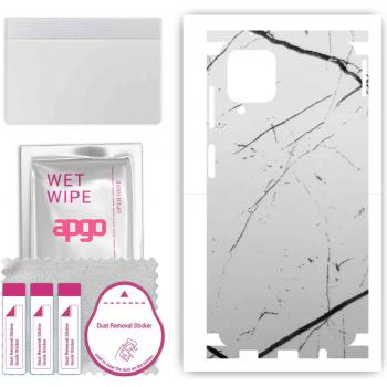 Samsung A12 Marble Film Skin