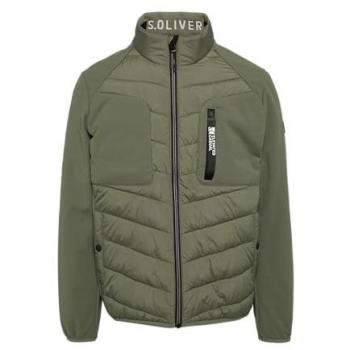 Outdoor‑Blouson s.Oliver – Mix aus Stoffen und Sportakzente