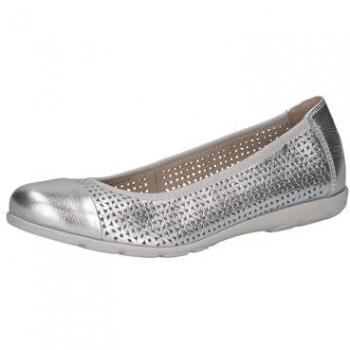 Caprice Ballerina Argento Cuoio 40