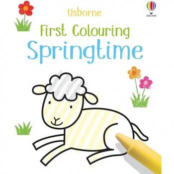 First Colouring Springtime Book