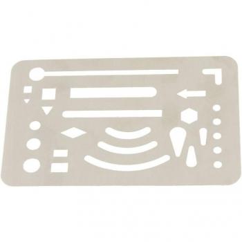 SOSW Stainless Steel 27 Pattern Sketch Shield