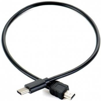 Cable de datos USB-C a Mini USB 30 cm