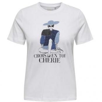 Camiseta de Manga Corta Onlemma Life – Versión Blanca