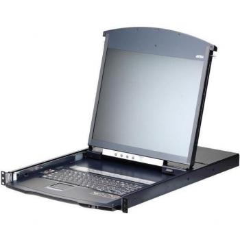 Aten 16-Port 19 LCD KVM, CAT5e/6, Schwarz