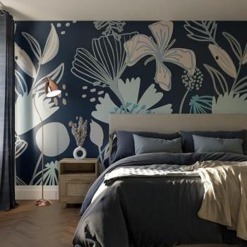 Seaside Flora Wall Art – 2.8m x 3m