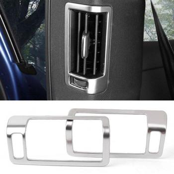 Embellecedor de Ventilación Interior Plateado para Volvo XC60 II / XC90