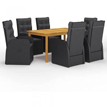 7-Piece Outdoor Patio Dining Set with Cushions