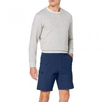 Dockers Pantalones Cortos Alpha, Flex 360, Azul, Talla 38W