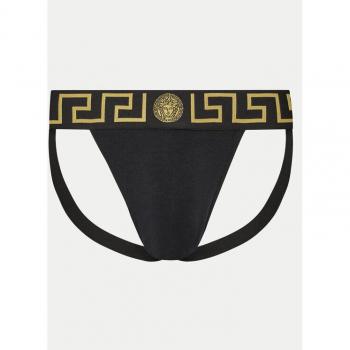 Versace Jockstrap Schwarz