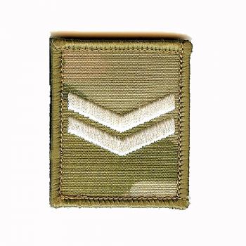 CL Distribution Ivory on Multicam Hook Backed Patch