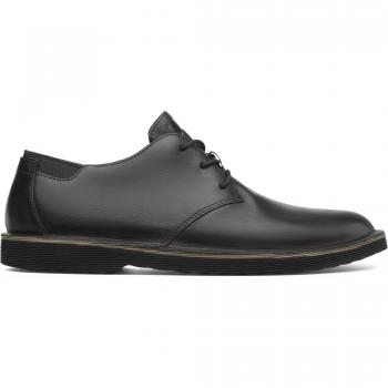 Morrys Dark Leather Oxfords for Men – 7 US / 40 EU