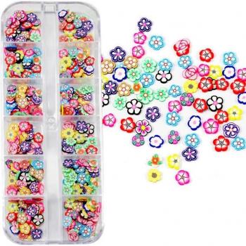 12 Bottles Soft Polymer Clay Craft Fillers