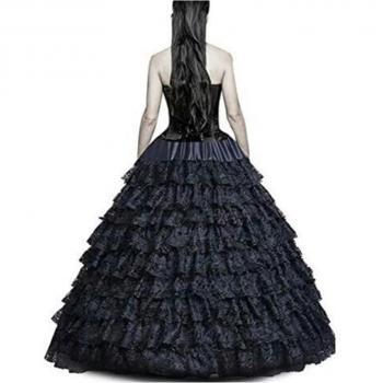 Vestido de Enagua 6 Aros con Crinolina