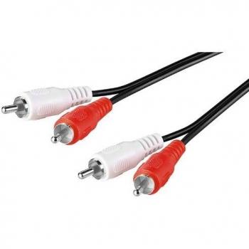 Câble de connexion Wentronic 34224-GB 0,5 m Rouge, Blanc