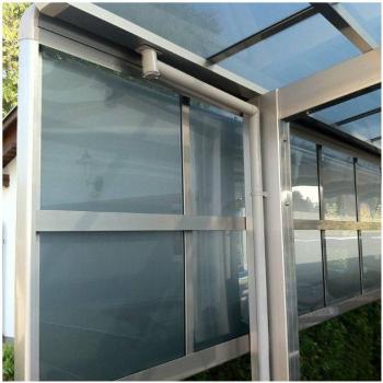 Portoforte & Linea Carport Seitenwand XIMAX – 1 Modul – Bronze