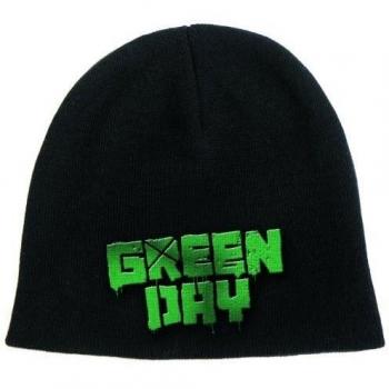 Bonnet en coton avec logo Green Day noir