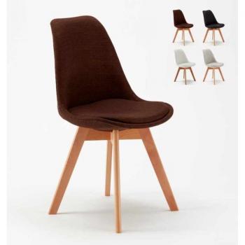 Ahd NORDIC MARRONE Sedia Design per Bar