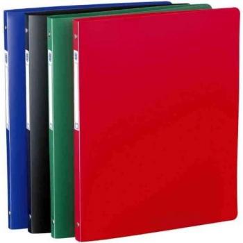 Classeur souple A4 Yéka 20 mm rouge