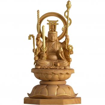 Goudkleurige Uga Bouddha 11 cm Huit-Buizen Siering