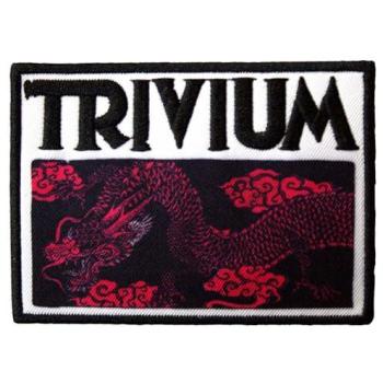 Deadmen & Dragons Trivium White Fabric Patch