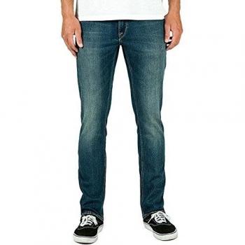 Volcom Vorta Jean Homme A1931501_28 Bleu (Sandy Indigo)