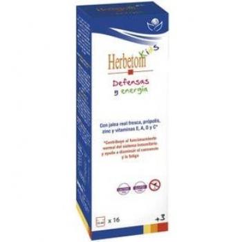 Herbetom Kids defensas y energía jarabe sin gluten 250 ml Bioserum
