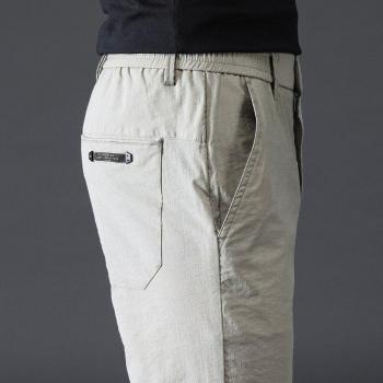 Pantalones informales elegantes de fibra de viscosa