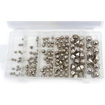 Kit d'écrous hexagonaux HBM 150 pièces