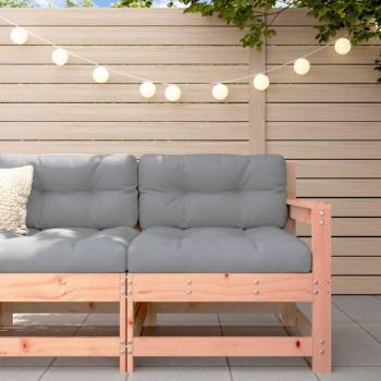 Canapé d'angle de jardin en bois Douglas Premium