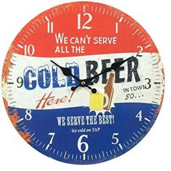 Signes Grimalt Multicolor-Wanduhr – 4x34x34 cm