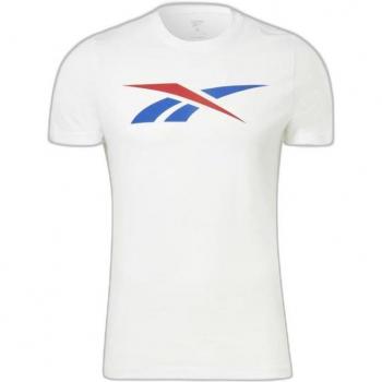 Camiseta Reebok Graphic Series Vector para Hombre Blanca