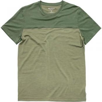 Devold Classic Linear Herren-Shirt S Olivgrün