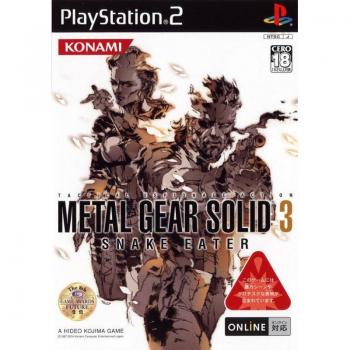 PS2‑Version: Metal Gear Solid 3 – Snake Eater Japan Import – mit OVP – gebraucht, sehr gut