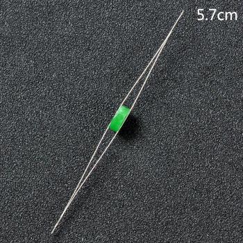 Pinza de Cuentas Inoxidable Curva Central