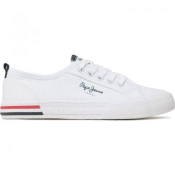 Zapatillas Brady Basic Blancas para Niño, tipo casco, bajas en lona