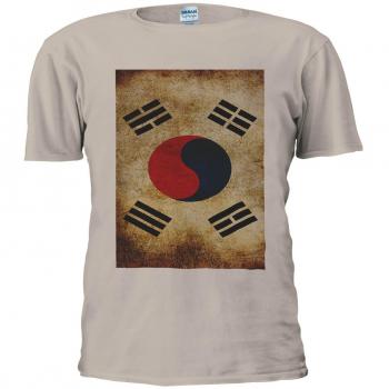 Seul Flag XL Cotton Shirt – Korean Design
