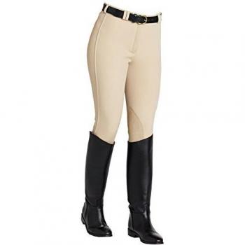 Allerthorpe Women's Everyday Beige Stretch Pants – 26”