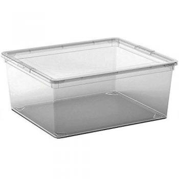 Container C Box Scatola Portaoggetti Plastica Trasparente 11 Litri
