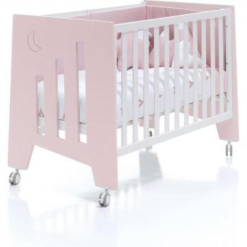 Alondra Lit Bébé Évolutif Rose 60x120 cm