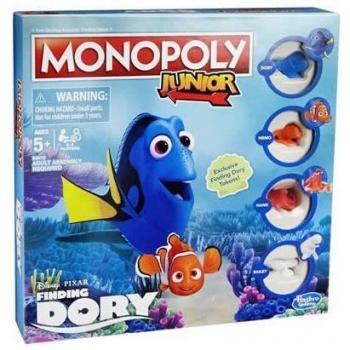 Monopoly Junior board game Finding Dory Disney Pixar Hasbro boxed complete