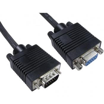 Cables Direct 20m SVGA Anschlusskabel Schwarz