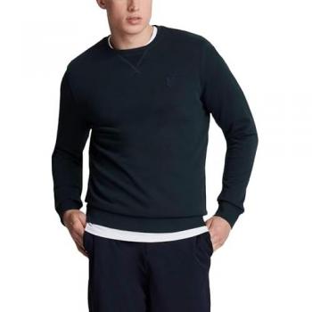 Felpa Lyle & Scott Tonal Eagle S Blu Navy