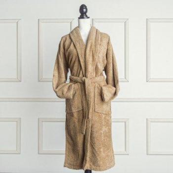Badjas Beige Van 100% Katoen