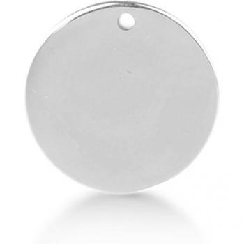 Luxenter Medaille Anhänger in Silber