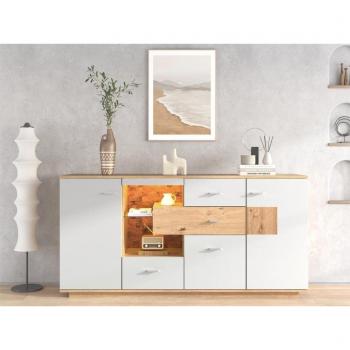 Buffet élégant avec éclairage LED