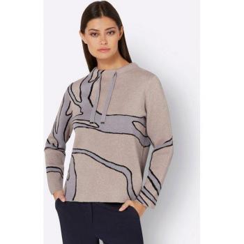 Creation L Damenpullover »Jacquard-Design«