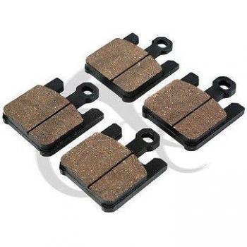 4 Pcs Premium Brake Pads for Kawasaki Motorcycles