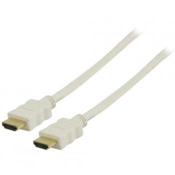 0.50 m High Speed HDMI Cable with Ethernet White