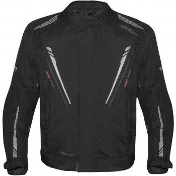 Germot Spencer Evo Big Size wasserdichte Motorradjacke M Schwarz Grau