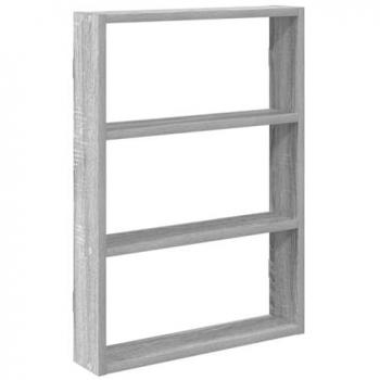 Floating Wall Shelf Grey Sonoma 43x9x60 cm Engineered Wood